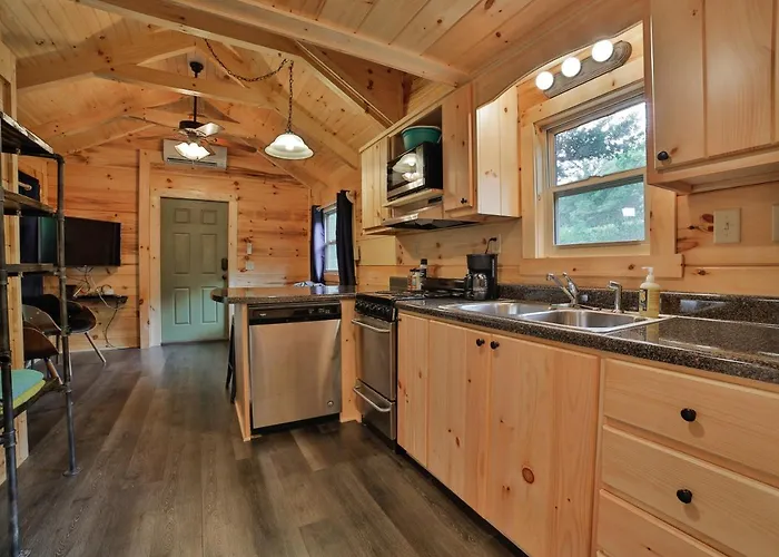 Eliza Cabin Nature Nested Tiny Cabin W Hot Tub